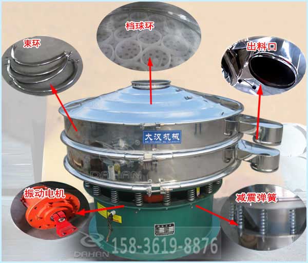 玉米振动筛特点